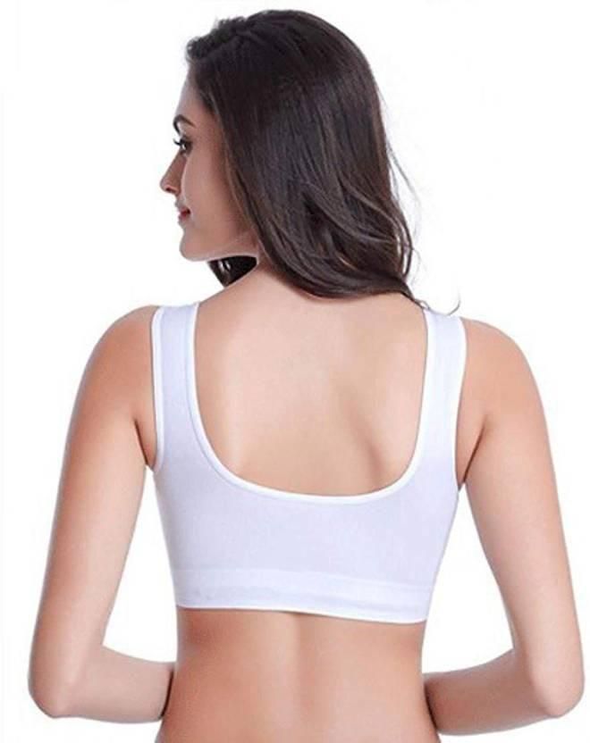 Soft Cotton Non-Padded Bras – Set of 3