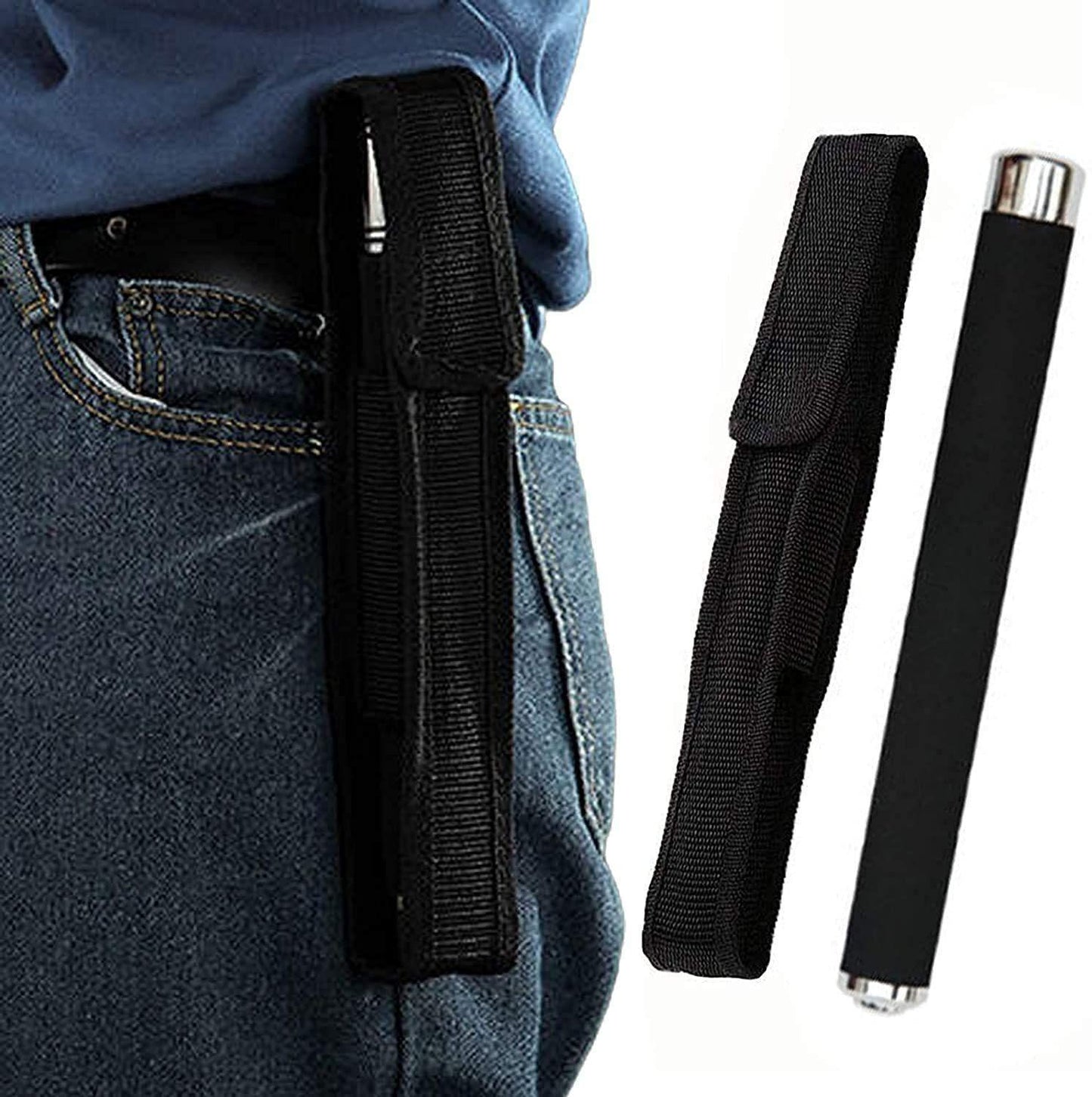 Heavy-Duty Self-Defence Tactical Stick – Extendable & Compact