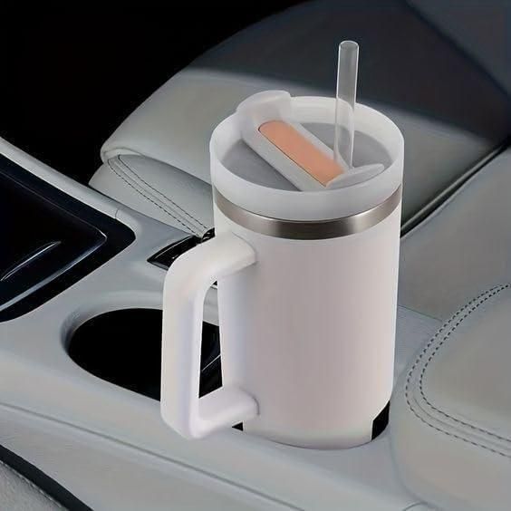 Large Stainless Steel Tumbler – Hot & Cold Beverage Companion