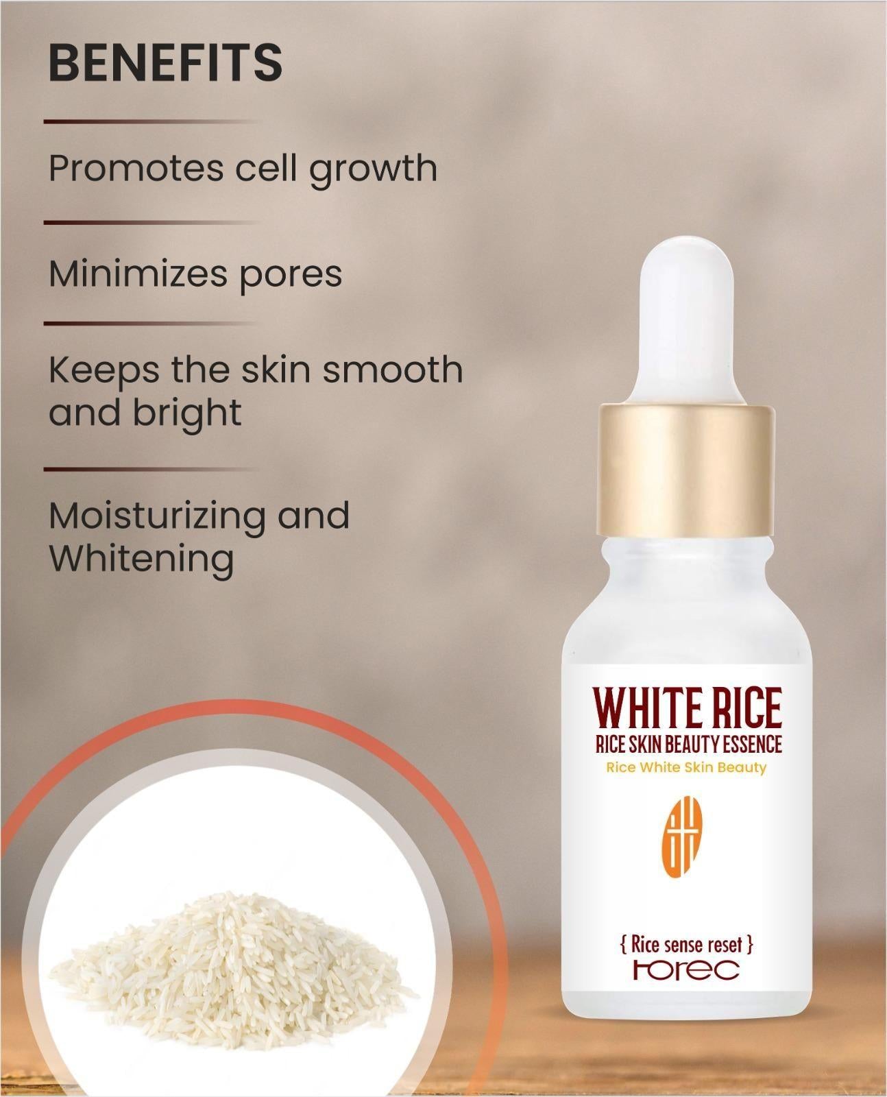 White Rice Face Serum – Radiance & Hydration in Every Drop (Pack of 1)