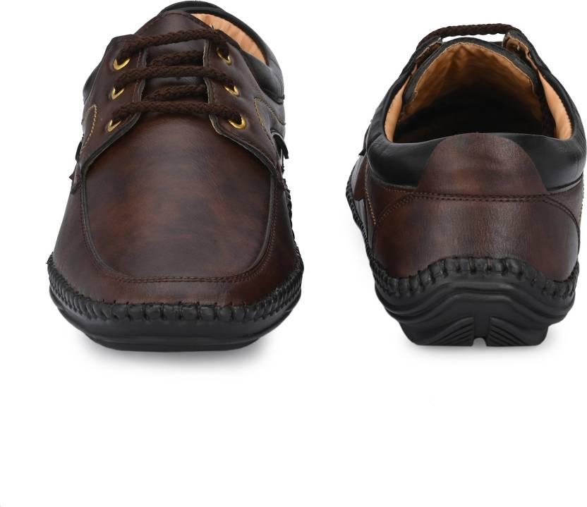 Rising Wolf Men's Brown Loafers