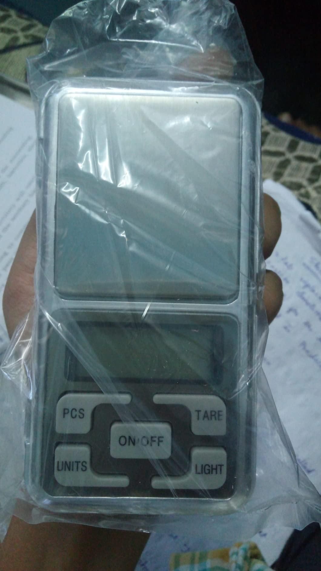 Mini Digital Pocket Weighing Scale- with Auto Calibration
