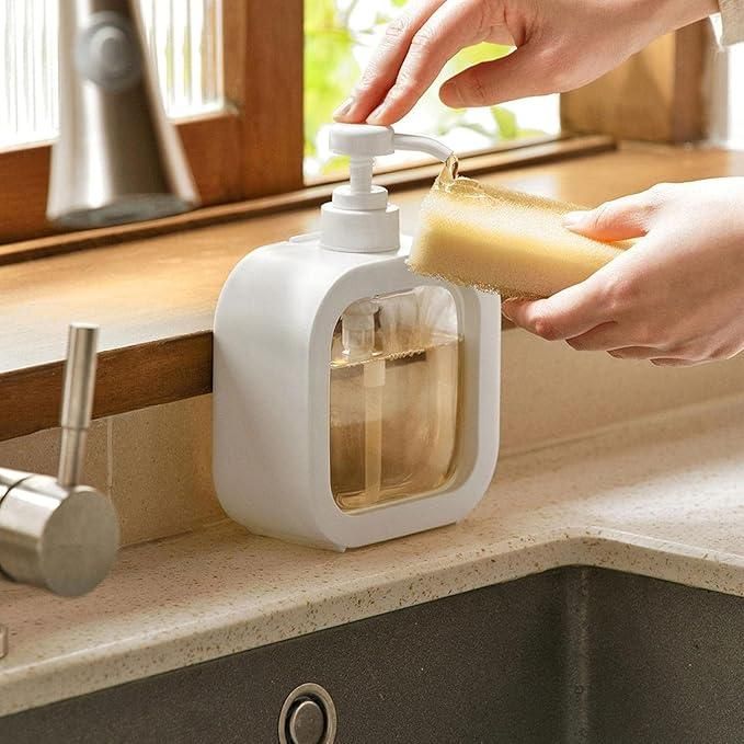 Large-Capacity Plastic Soap Dispenser Bottle – Multipurpose & Refillable