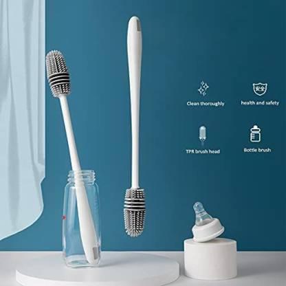 Silicone Bottle Cleaning Brush – Perfect for Bottles, Vases & Glassware