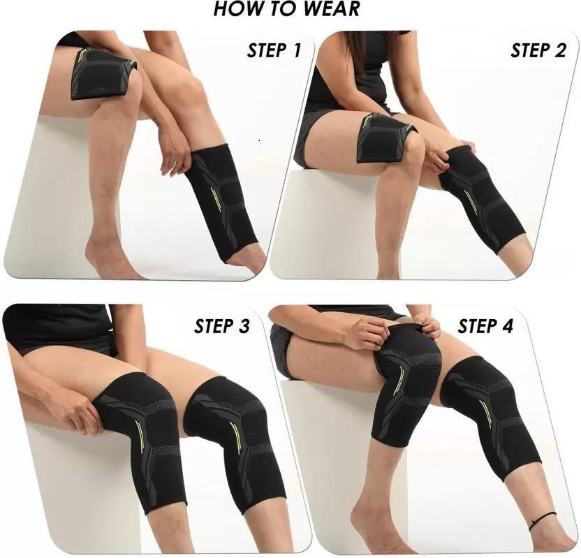 Knee Caps for Running, Workout & Recovery – Pack of 2