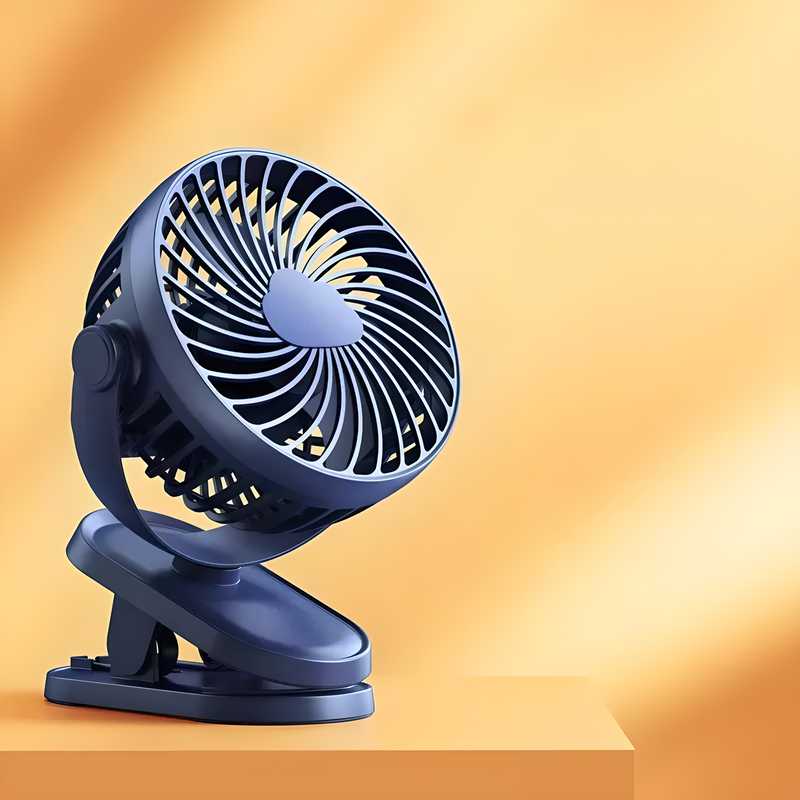 Portable Super Airflow – Silent USB Rechargeable Desktop Fan