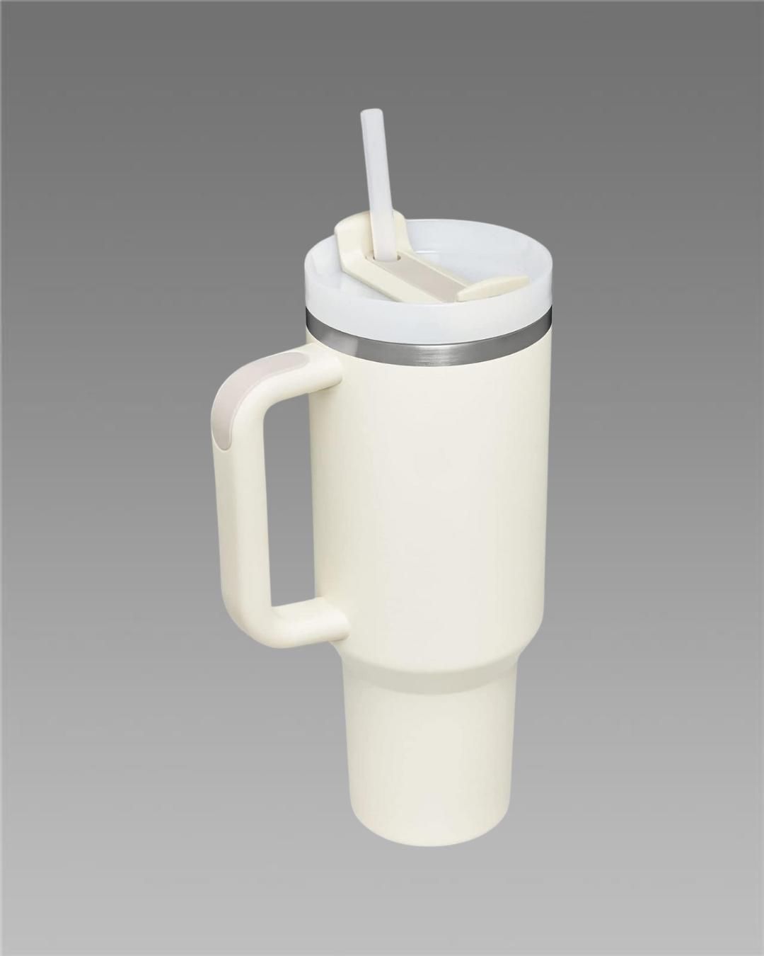 Large Stainless Steel Tumbler – Hot & Cold Beverage Companion