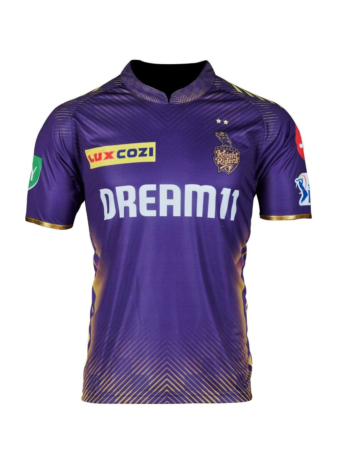 KKR Fan Edition – Men's Dry Fit Graphic Jersey | 180 GSM Soft Fabric