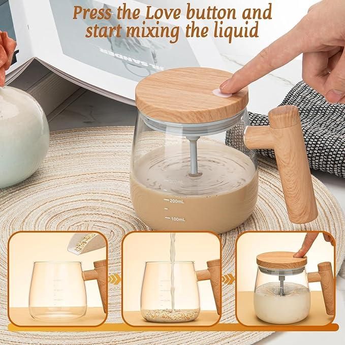 Self-Stirring Magic Mug – Stir. Sip. Repeat! 🔁