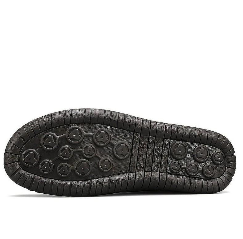 Breathable Anti-Skid Casual Footwear with PU Leather Sole