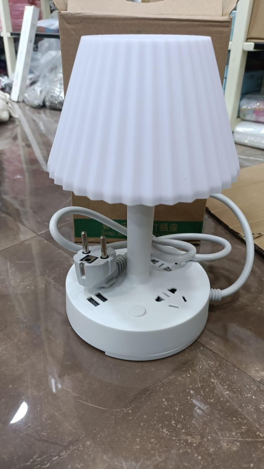 3-in-1 Dimmable LED Table Lamp – Light, Charge & Stand in Style!