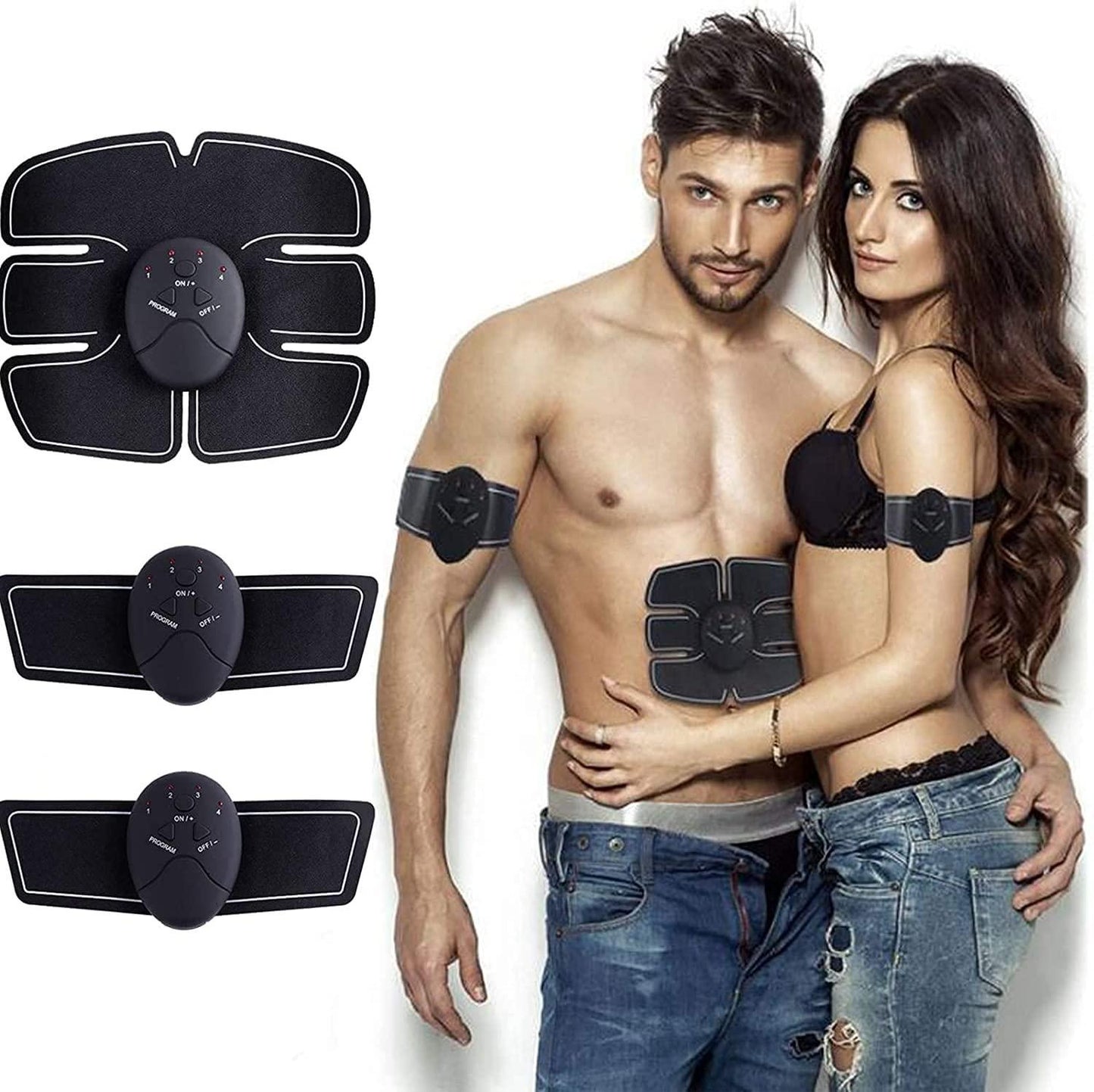 Home Fitness EMS Abs Trainer – For Men & Women
