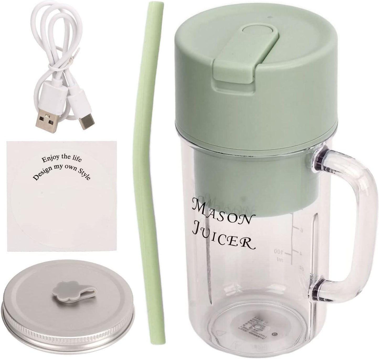 Mini Rechargeable Blender – Travel-Friendly Juice & Shake Mixer
