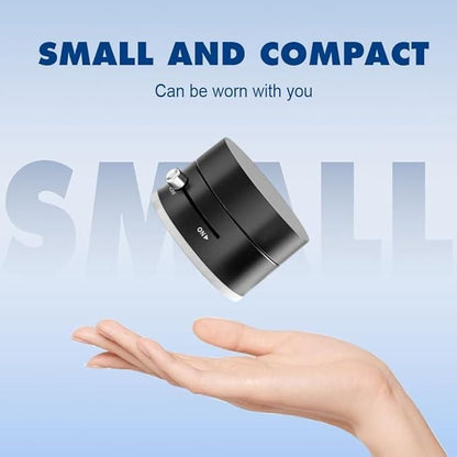 Vacuum Magnetic Suction Phone Holder – 360° Strong Grip, Foldable Design