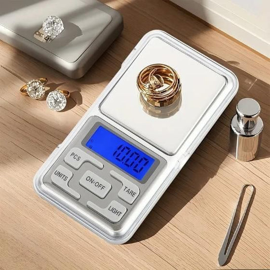 Mini Digital Pocket Weighing Scale- with Auto Calibration