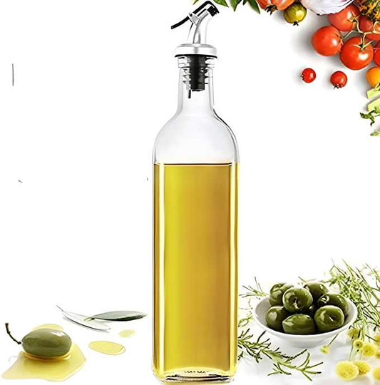Premium 1000ml Oil & Vinegar Dispenser Bottle – Effortless Pouring, Sleek Design