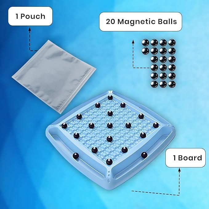 Magnetic Battle Chess – Steel Ball Strategy Game