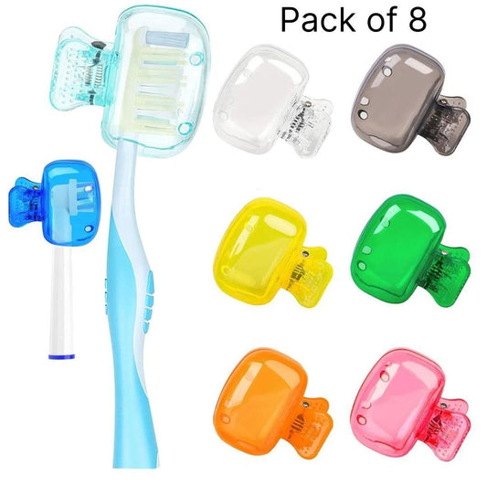 Toothbrush Cap Covers – Hygiene on the Go (Pack of 8)