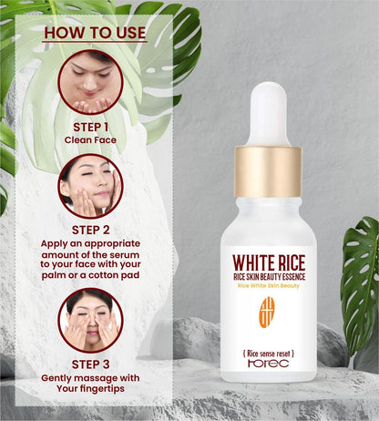 White Rice Face Serum – Radiance & Hydration in Every Drop (Pack of 1)