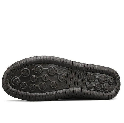 Breathable Anti-Skid Casual Footwear with PU Leather Sole