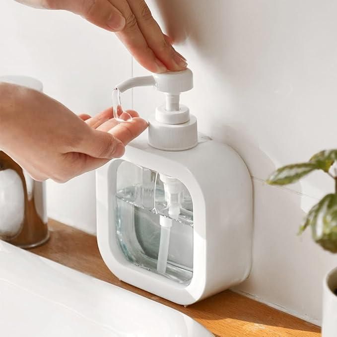 Large-Capacity Plastic Soap Dispenser Bottle – Multipurpose & Refillable