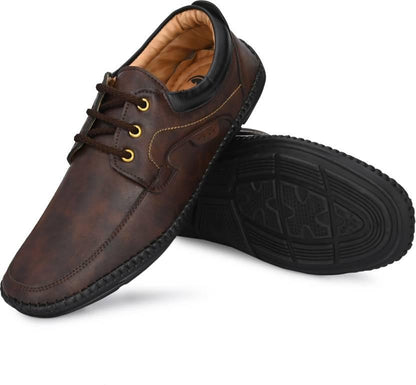 Rising Wolf Men's Brown Loafers