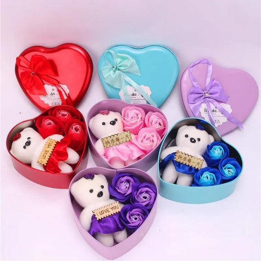 Bear Rose Gift Box – The Perfect Token of Love!