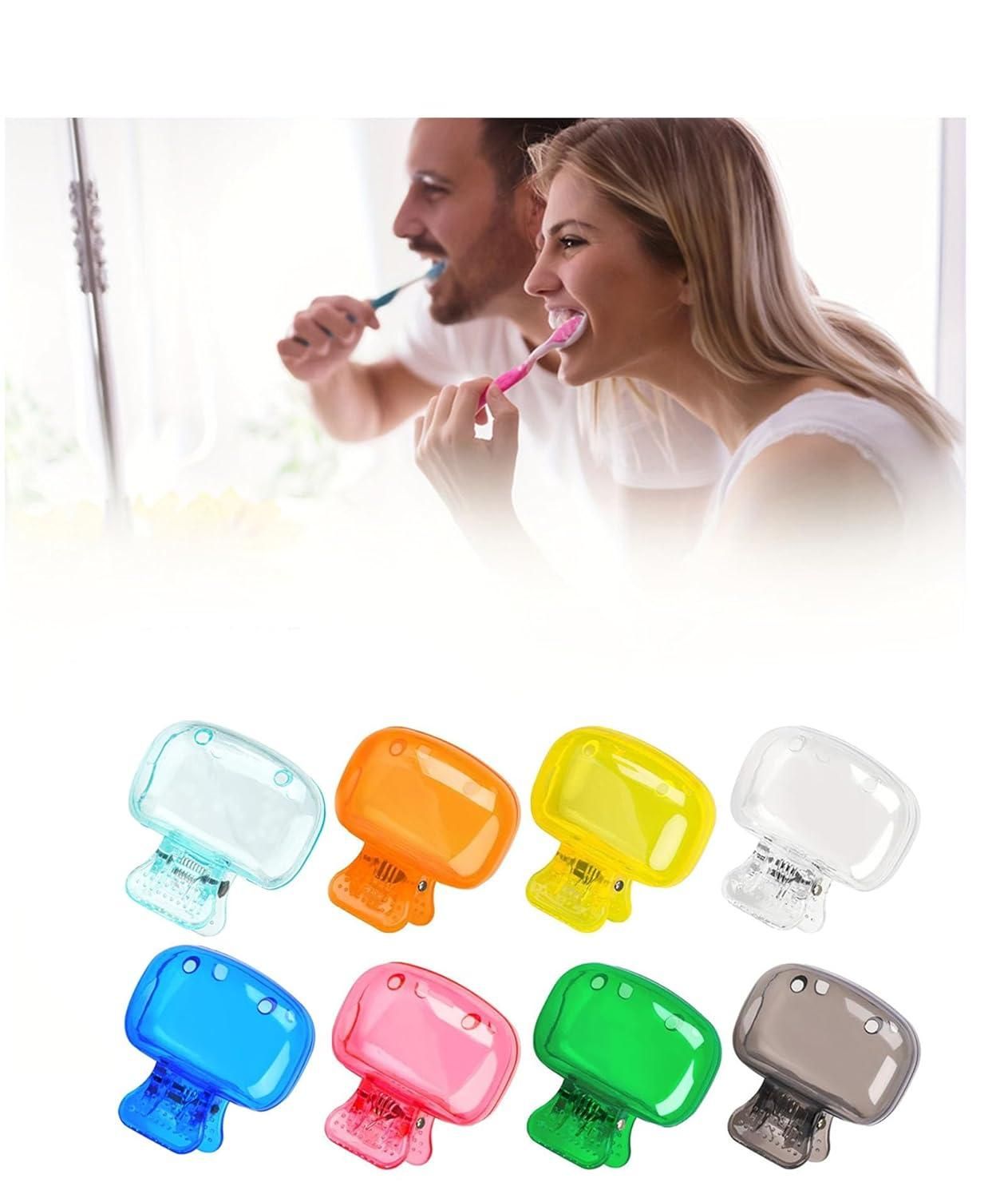 Toothbrush Cap Covers – Hygiene on the Go (Pack of 8)