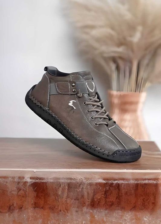 Men's Brown High Top Hiking Shoes